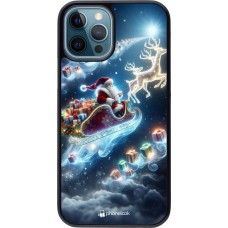 iPhone 12 / 12 Pro Case Hülle - Weihnachten 2023 Verzauberter Weihnachtsmann