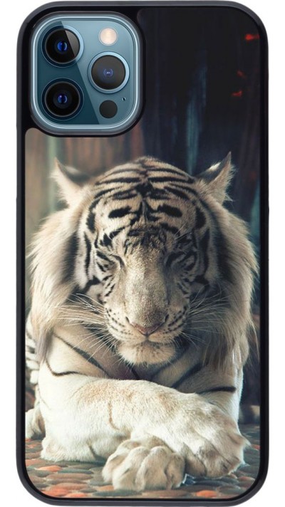 Coque iPhone 12 / 12 Pro - Zen Tiger