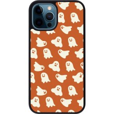 iPhone 12 / 12 Pro Case Hülle - Silikon schwarz Autumn 2024 mini ghosts