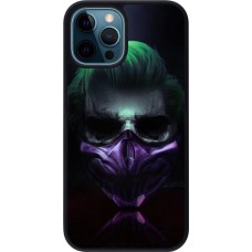 Coque iPhone 12 / 12 Pro - Silicone rigide noir Halloween 20 21