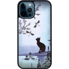 Coque iPhone 12 / 12 Pro - Silicone rigide noir Spring 19 12
