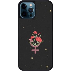 Coque iPhone 12 / 12 Pro - Silicone rigide noir Womens day 2026 1