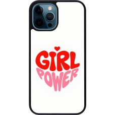 Coque iPhone 12 / 12 Pro - Silicone rigide noir Womens day 2026 6