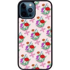 Coque iPhone 12 / 12 Pro - Silicone rigide noir Womens day 2026 7