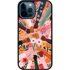Coque iPhone 12 / 12 Pro - Silicone rigide noir Womens day 2026 8
