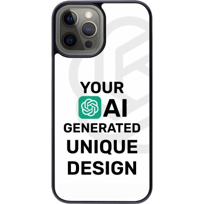 Coque iPhone 12 Pro Max - 100% unique générée par intelligence artificielle (AI) avec vos idées