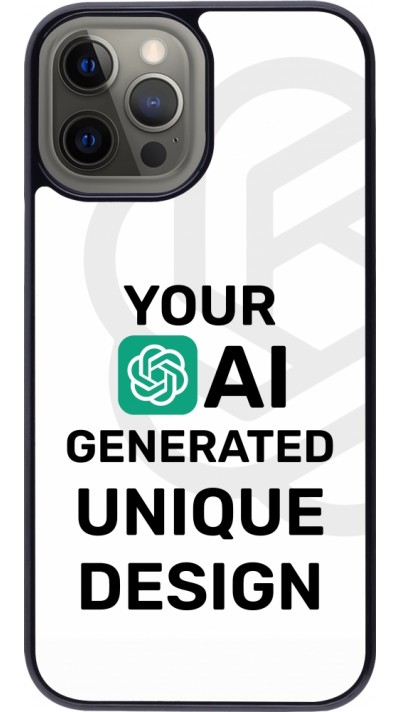 Coque iPhone 12 Pro Max - 100% unique générée par intelligence artificielle (AI) avec vos idées