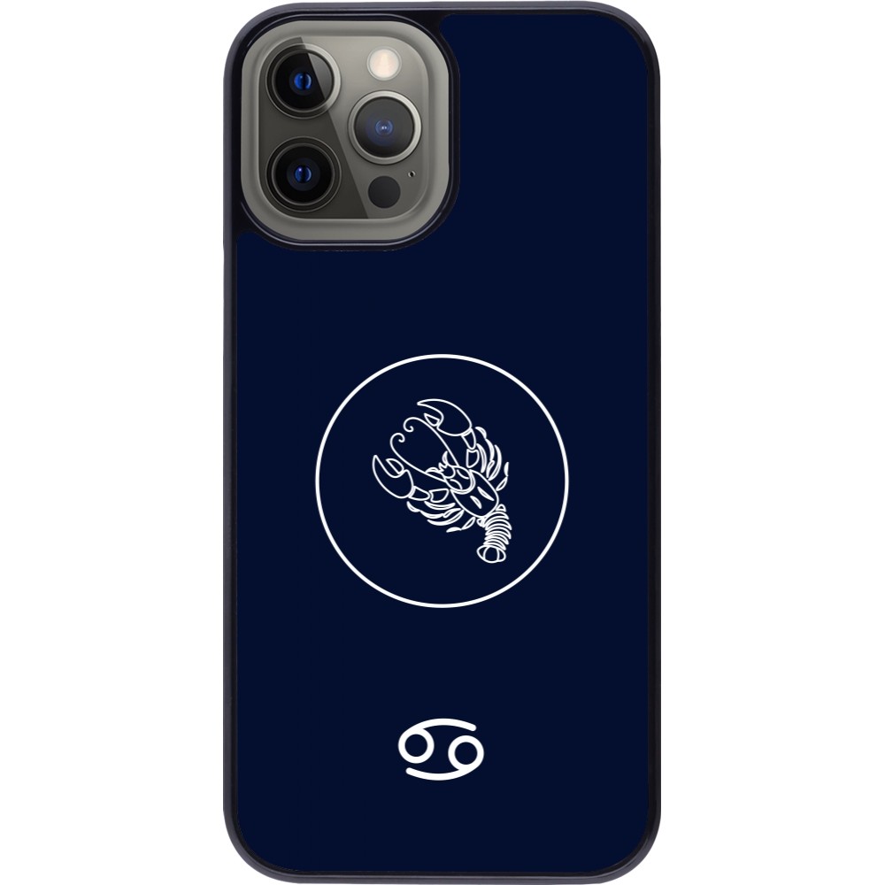 Coque iPhone 12 Pro Max - Astrologie Cancer