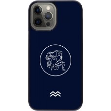 iPhone 12 Pro Max Case Hülle - Astrologie Wassermann