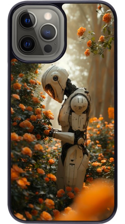 iPhone 12 Pro Max Case Hülle - Astronaut flowers 2025