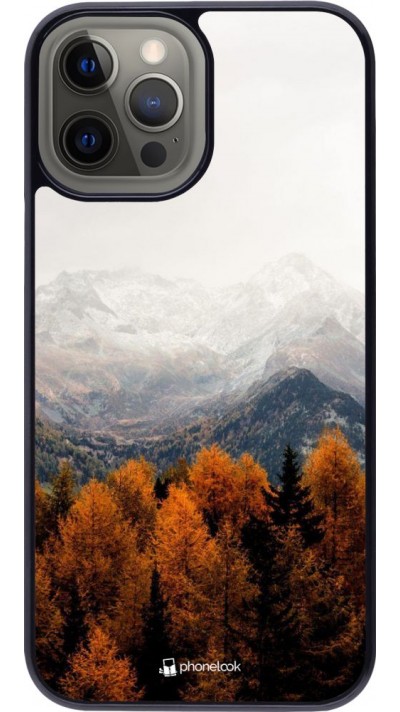Coque iPhone 12 Pro Max - Autumn 21 Forest Mountain
