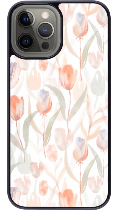 Coque iPhone 12 Pro Max - Autumn 22 watercolor tulip