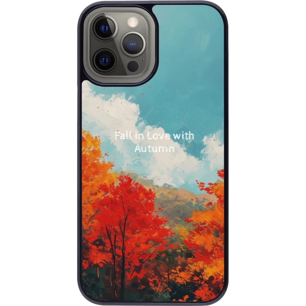Coque iPhone 12 Pro Max - Autumn 25 Fall in love