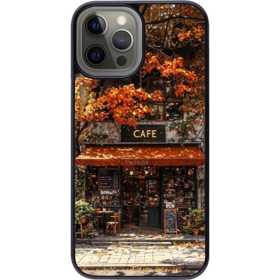 iPhone 12 Pro Max Case Hülle - Autumn 25 Coffee shop