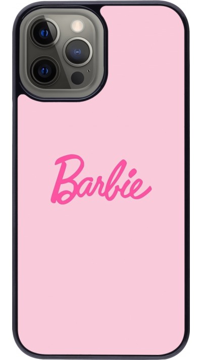 Coque iPhone 12 Pro Max - Barbie Text