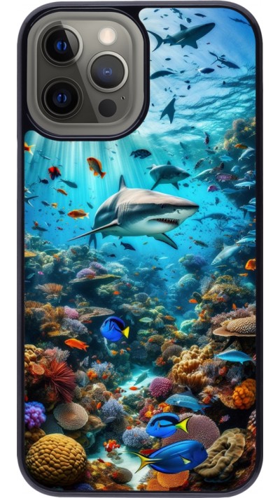 Coque iPhone 12 Pro Max - Bora Bora Mer et Merveilles