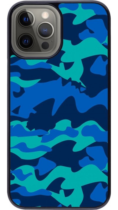 Coque iPhone 12 Pro Max - Camo Blue