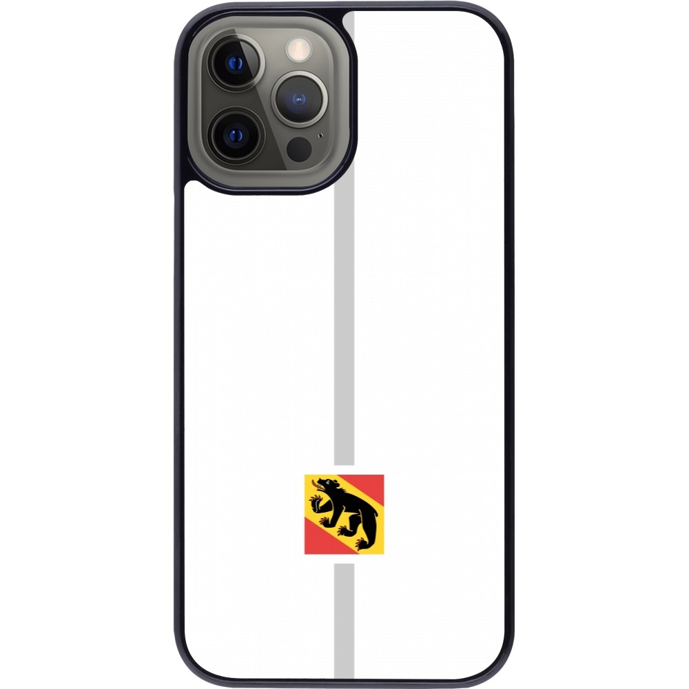 iPhone 12 Pro Max Case Hülle - Kanton BE weiss