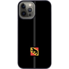 iPhone 12 Pro Max Case Hülle - Kanton BE schwarz
