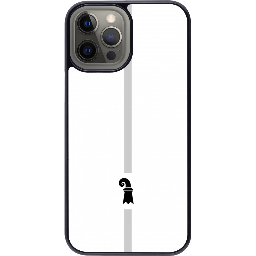 Coque iPhone 12 Pro Max - Canton BS blanc