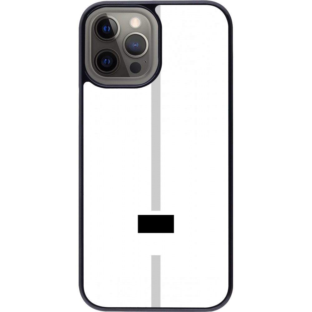 Coque iPhone 12 Pro Max - Canton FR blanc