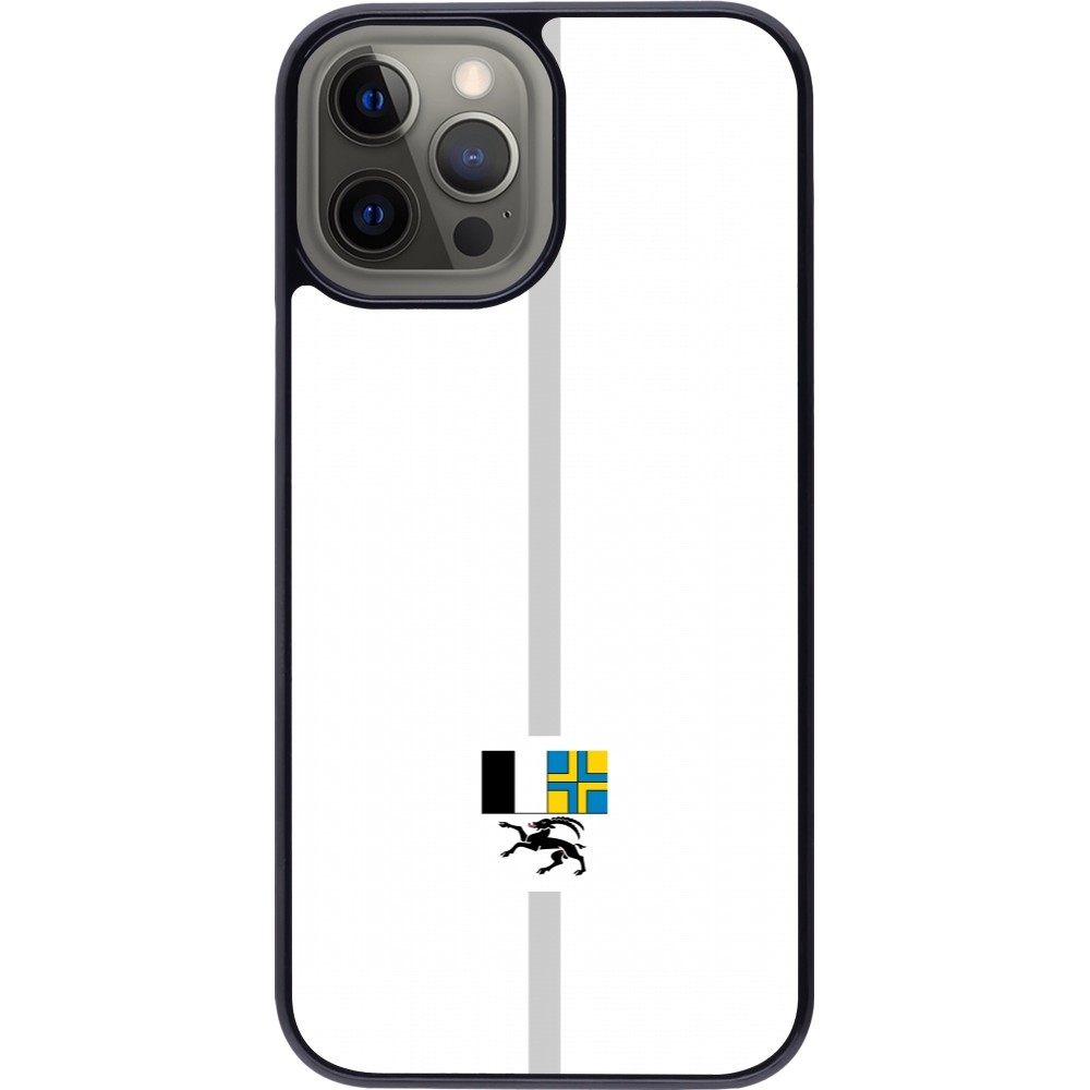 Coque iPhone 12 Pro Max - Canton GR blanc