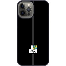 iPhone 12 Pro Max Case Hülle - Kanton GR schwarz