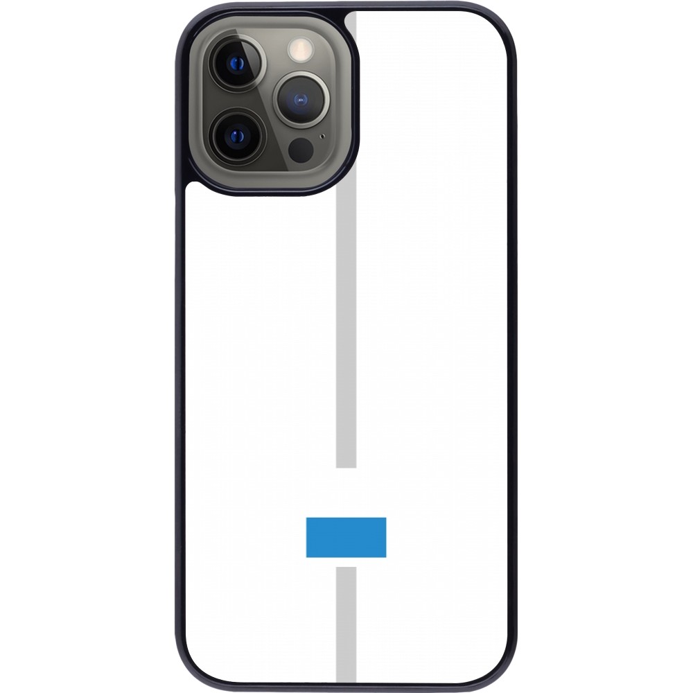 Coque iPhone 12 Pro Max - Canton LU blanc