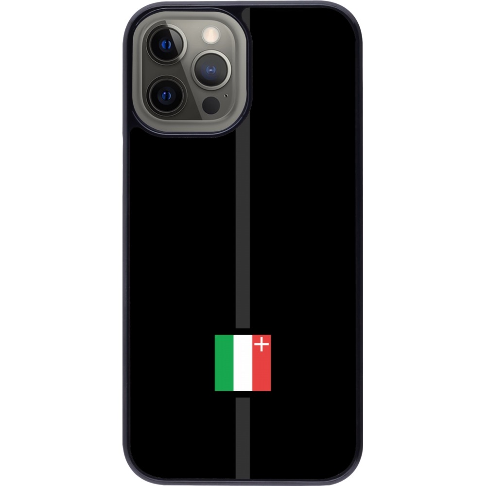 iPhone 12 Pro Max Case Hülle - Kanton NE schwarz