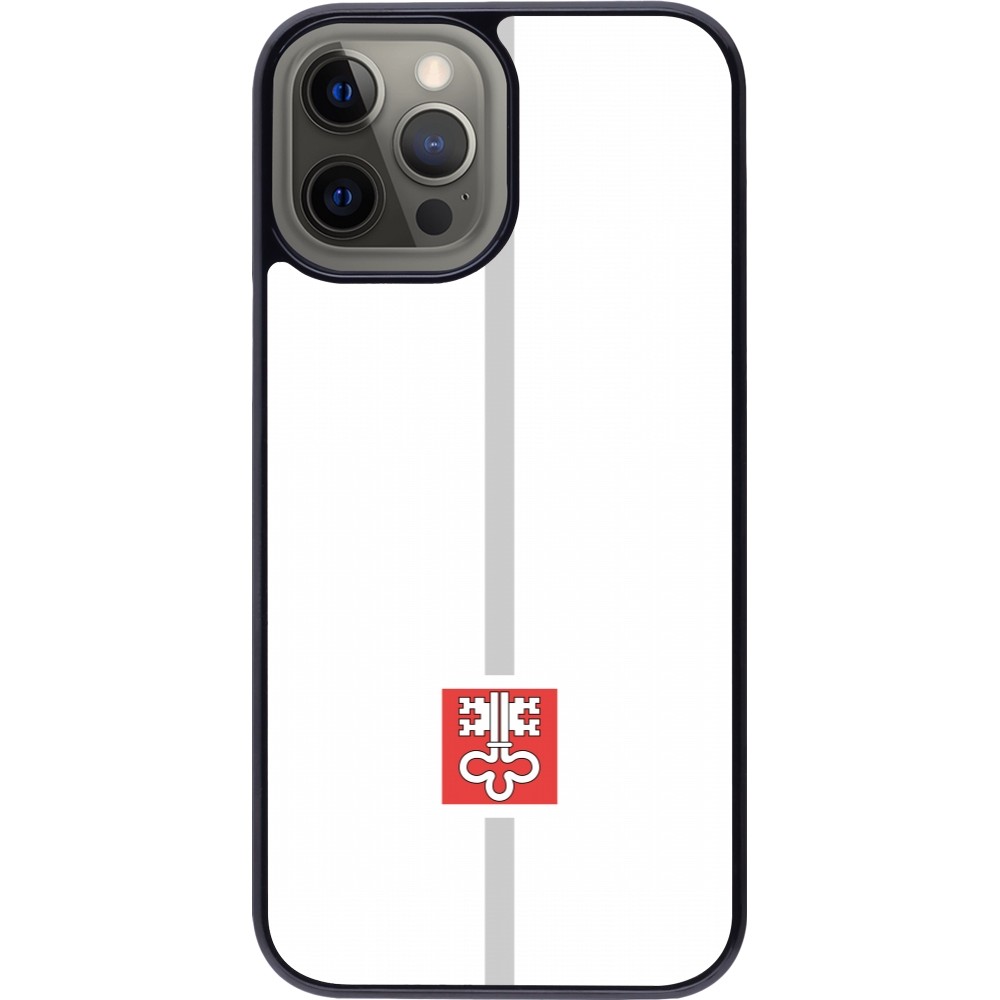iPhone 12 Pro Max Case Hülle - Kanton NW weiss