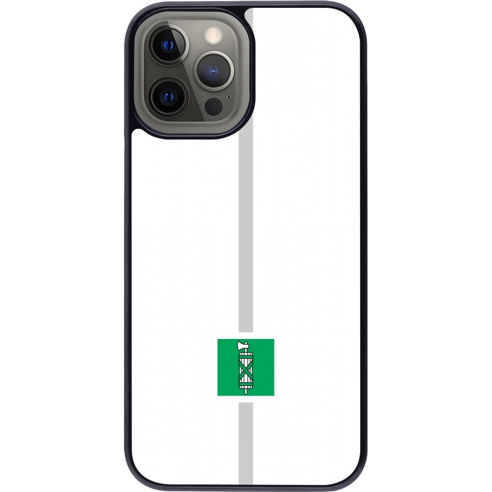 Coque iPhone 12 Pro Max - Canton SG blanc