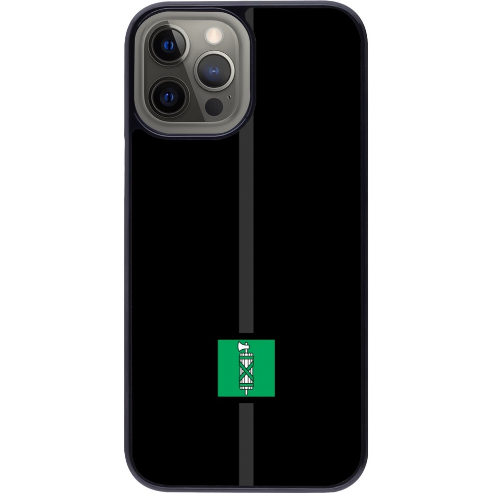 iPhone 12 Pro Max Case Hülle - Kanton SG schwarz