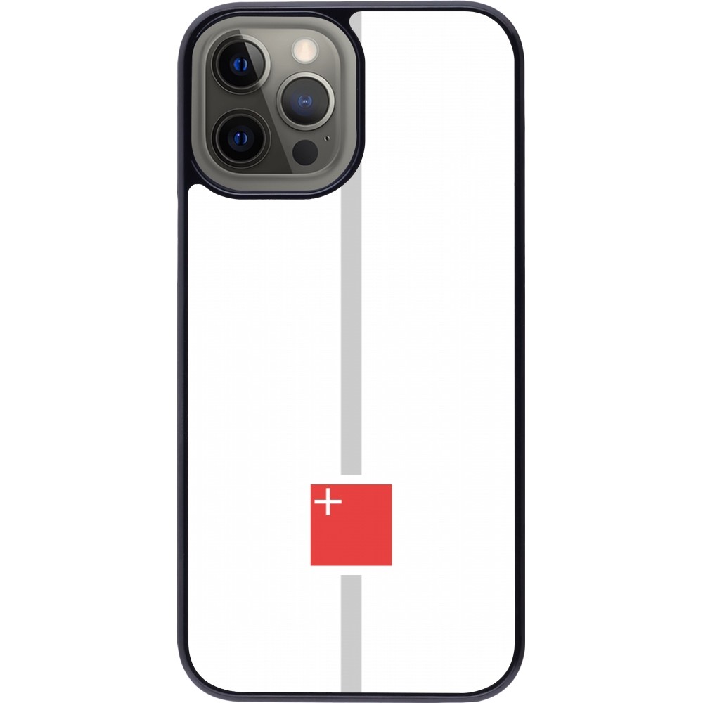 Coque iPhone 12 Pro Max - Canton SZ blanc
