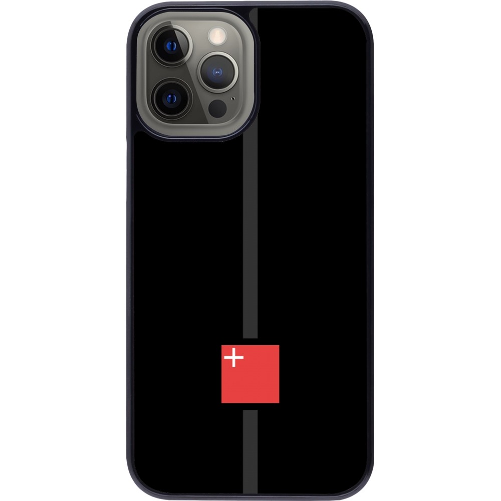 Coque iPhone 12 Pro Max - Canton SZ noir