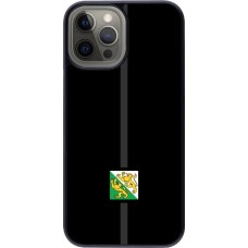 iPhone 12 Pro Max Case Hülle - Kanton TG schwarz