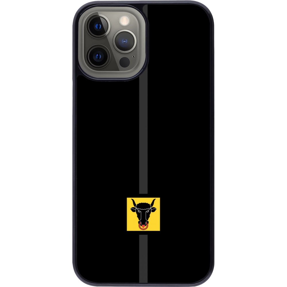 Coque iPhone 12 Pro Max - Canton UR noir