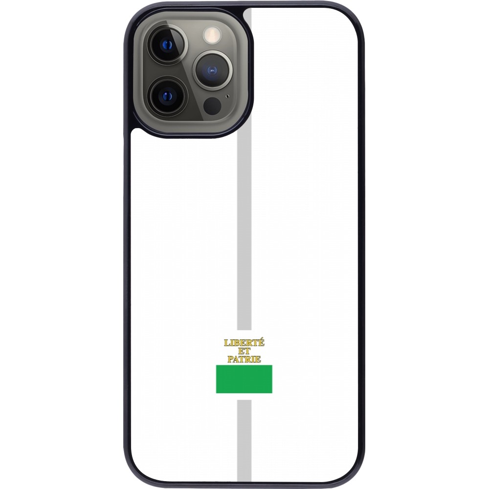 Coque iPhone 12 Pro Max - Canton VD blanc