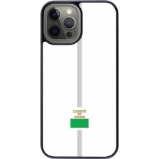 Coque iPhone 12 Pro Max - Canton VD blanc