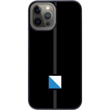 Coque iPhone 12 Pro Max - Canton ZH noir