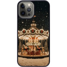 iPhone 12 Pro Max Case Hülle - Christmas 25 Carousel
