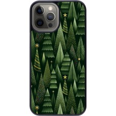 iPhone 12 Pro Max Case Hülle - Christmas 25 Pattern Xmas Tree