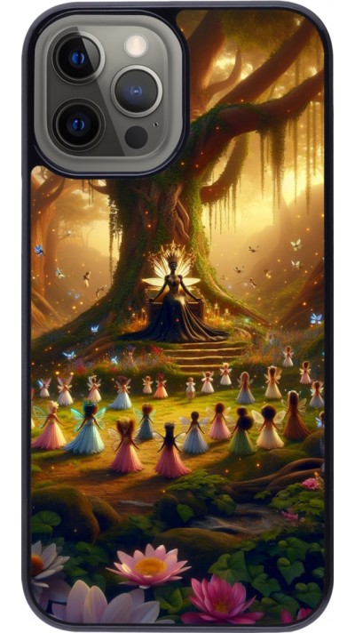 Coque iPhone 12 Pro Max - Clairière féerique