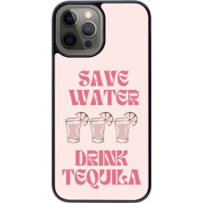Coque iPhone 12 Pro Max - Cocktail Save Water Drink Tequila