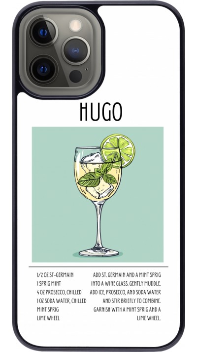 Coque iPhone 12 Pro Max - Cocktail recette Hugo