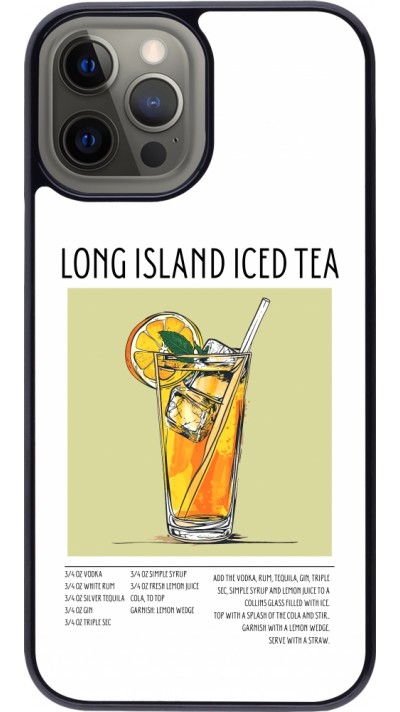 iPhone 12 Pro Max Case Hülle - Cocktail Rezept Long Island Ice Tea
