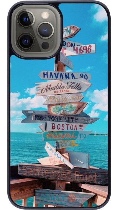 Coque iPhone 12 Pro Max - Cool Cities Directions