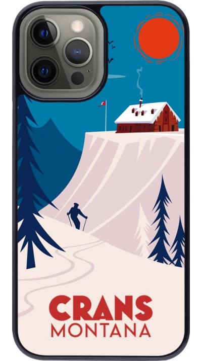 Coque iPhone 12 Pro Max - Crans-Montana Cabane