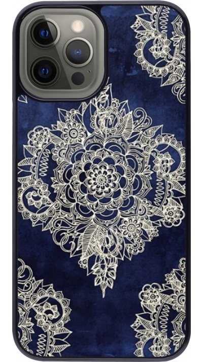 Coque iPhone 12 Pro Max - Cream Flower Moroccan