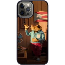 iPhone 12 Pro Max Case Hülle - Dancing frog DTMF