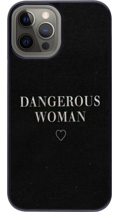 Coque iPhone 12 Pro Max - Dangerous woman